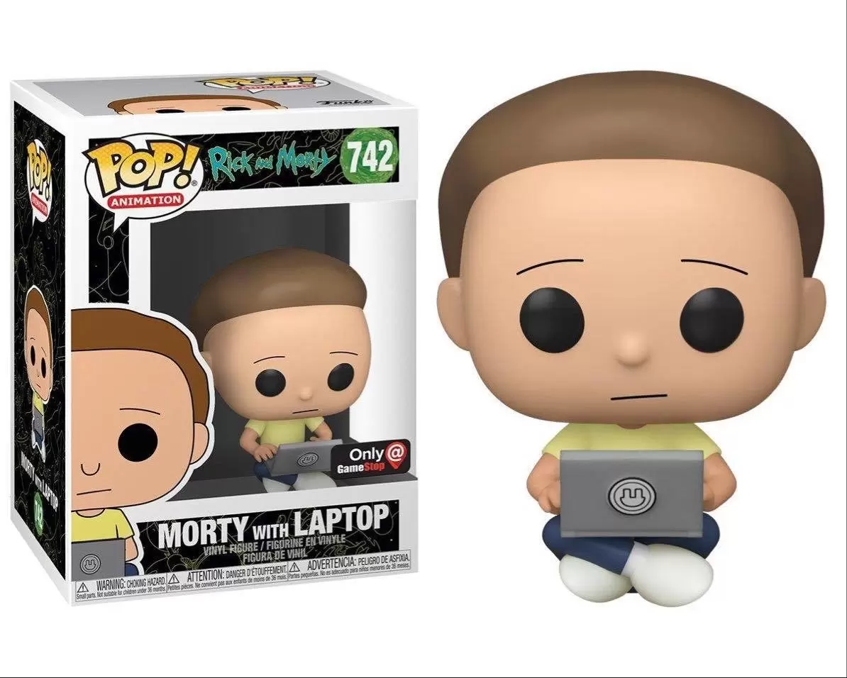 POP! Animation - Rick and Morty - Morty with Laptop
