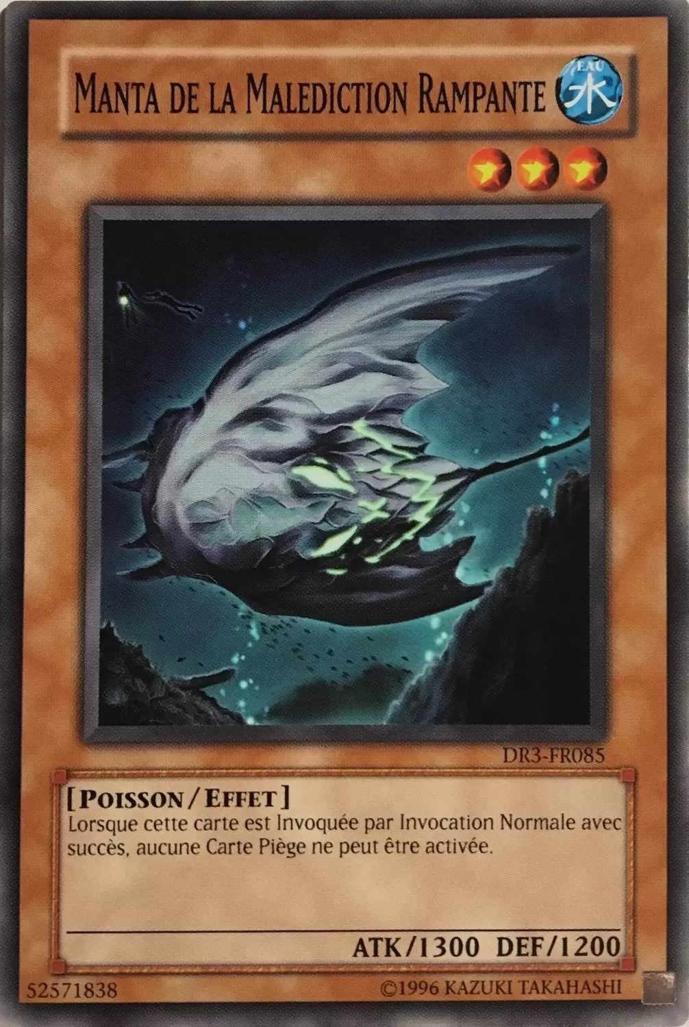Sombre Révélation Volume 3 DR3 - Manta de la Malediction Rampante
