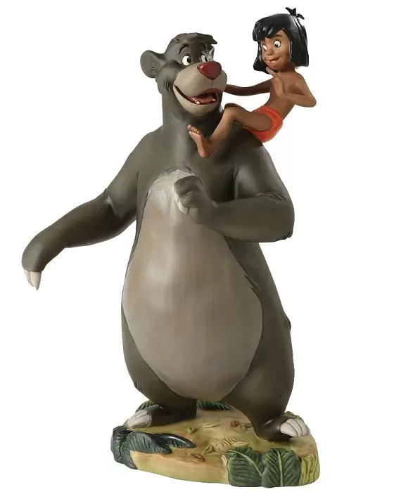 Walt Disney Classic Collection WDCC - Ballo and Mowgli Good ol Papa Bear