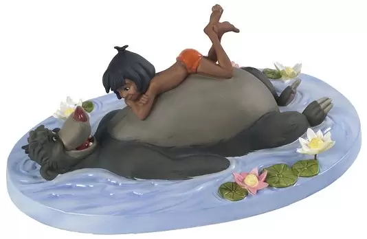 Walt Disney Classic Collection WDCC - Ballo And Mowgli Jungle Harmony