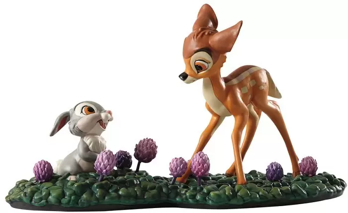 Walt Disney Classic Collection WDCC - Bambi Meets Thumper Just Eat The Blossoms. That\'sThe Good Stuff