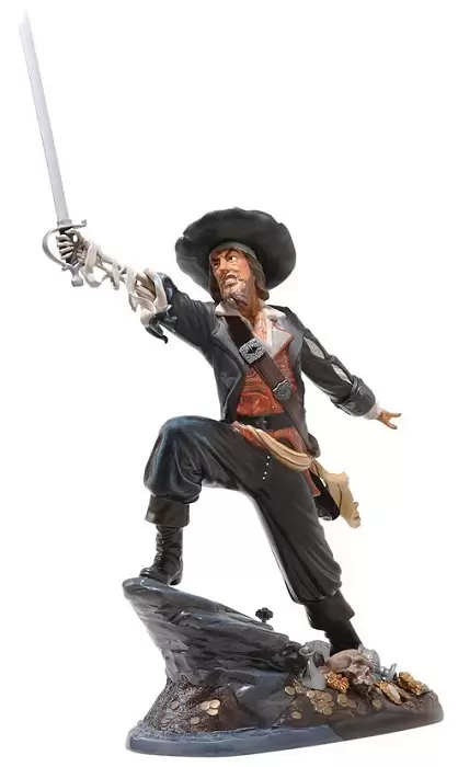 Walt Disney Classic Collection WDCC - Captain Barbosa Blach-Hearted Brigand