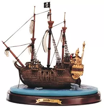 Walt Disney Classic Collection WDCC - Captain Cook Ship Jolly Roger