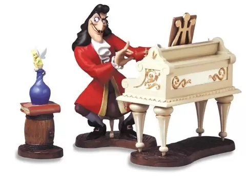 Walt Disney Classic Collection WDCC - Captain Hook and Tinker Bell Accompagniment to Betrayal