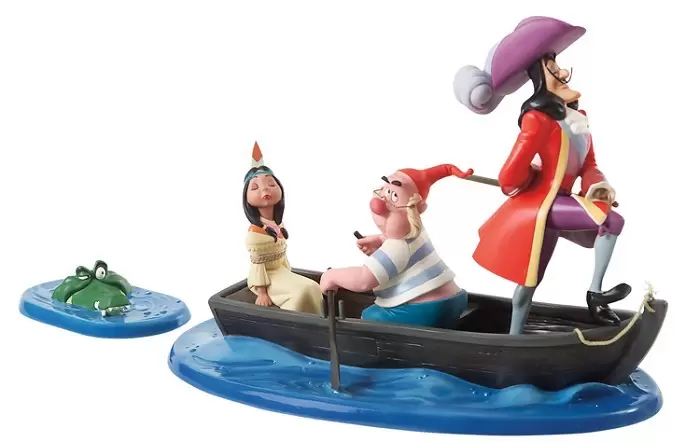 Captain Hook, Mr. Smee, Tiger Lily An Irresistible Lure - Walt