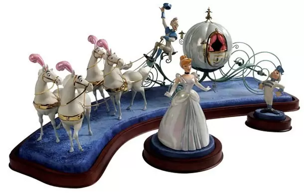 Walt Disney Classic Collection WDCC - Cinderella & Coach Off The Ball
