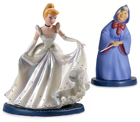 Walt Disney Classic Collection WDCC - Cinderella & Fairy Godmother A Magical Transformation