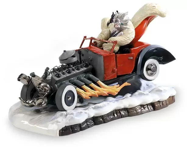 Walt Disney Classic Collection WDCC - Cruella Devil De Vil on Wheels