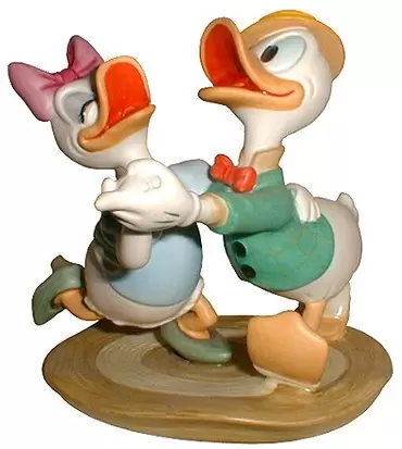 Walt Disney Classic Collection WDCC - Daisy & Donald Oh Boy What a Jitterbug