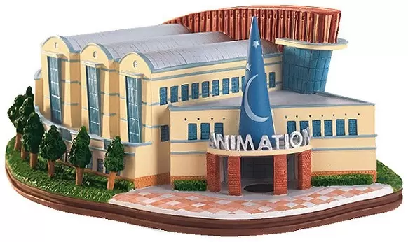 Walt Disney Classic Collection WDCC - Disney Studio Feature Animation Building Where The Magic Begins