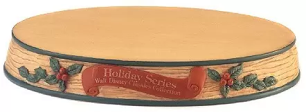 Walt Disney Classic Collection WDCC - Display Base Holiday Series