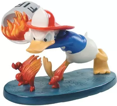 Walt Disney Classic Collection WDCC - Donald Duck Duck a Fire