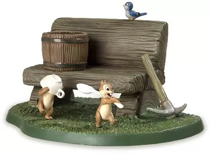 Walt Disney Classic Collection WDCC - Dwarf\'s Cottage Bench
