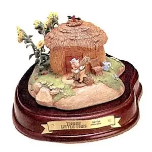 Walt Disney Classic Collection WDCC - Fifer Pig Straw House