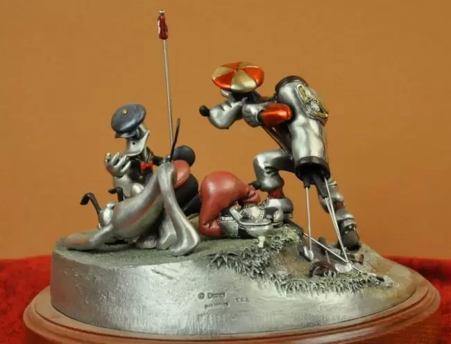 Walt Disney Classic Collection WDCC - Foursome Follies Pewter