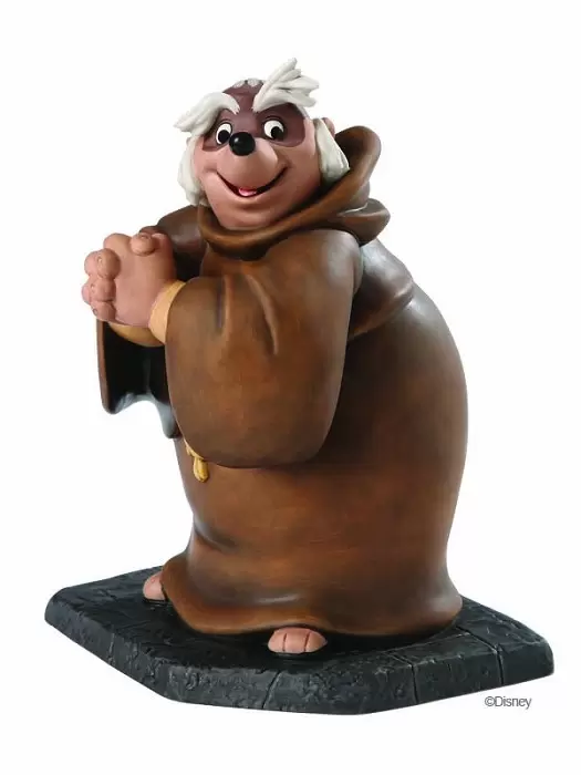 Walt Disney Classic Collection WDCC - Friar Tuck Bemused Badger