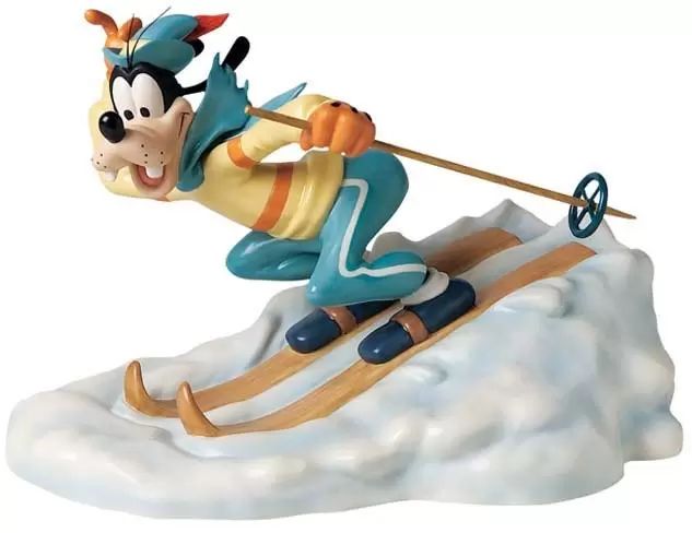Walt Disney Classic Collection WDCC - Goofy All Downhill From Here