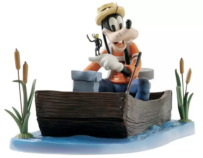 Walt Disney Classic Collection WDCC - Goofy And Wilbur Fishing Follies