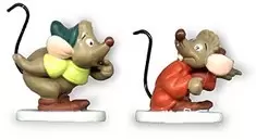 Walt Disney Classic Collection WDCC - Gus And Jaq Miniatures One Mouse Or Two