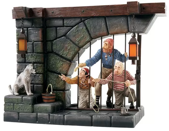 Walt Disney Classic Collection WDCC - Jail Scene Here Give Us The Keys Ya Scrawny Little Beast