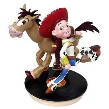 Walt Disney Classic Collection WDCC - Jessie And Bullseye Yeee-Ha And Ride Like The Wind
