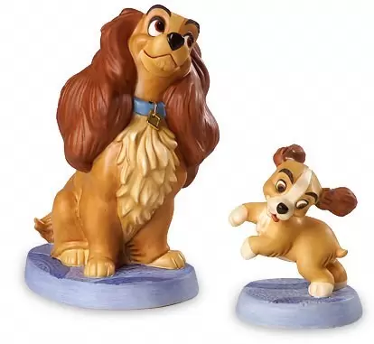 Walt Disney Classic Collection WDCC - Lady And Puppy Welcome Home