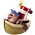 Walt Disney Classic Collection WDCC - Little Toot Tuggin and Tootin