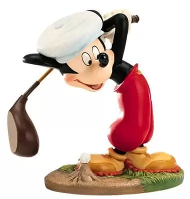 Walt Disney Classic Collection WDCC - Mickey Mouse Waht a Swell Day for a Game of Golf