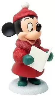 Walt Disney Classic Collection WDCC - Minnie Mouse Caroler Minnie