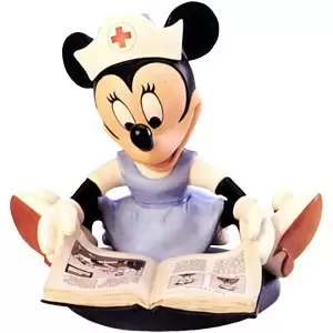 Walt Disney Classic Collection WDCC - Minnie Mouse Student Nurse