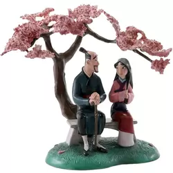 Mulan And Father When It Blooms It Will be the Most Beautiful of All