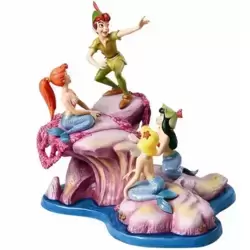 Peter Pan and The Mermaids Spinning a Spellbinding Story