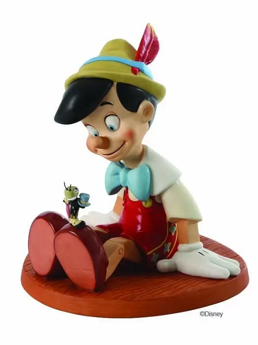 Magnet Aimant Frigo Ø38mm Dessin Animé Jiminy Cricket Pinocchio 