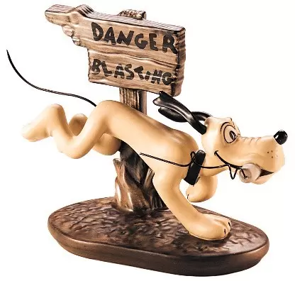 Walt Disney Classic Collection WDCC - Pluto Dynamite Dog
