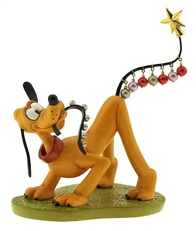 Walt Disney Classic Collection WDCC - Pluto helps Decorate