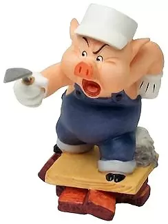 Walt Disney Classic Collection WDCC - Practical Pig Work and Play Don\'t Mix