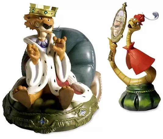 Walt Disney Classic Collection WDCC - Prince John & Sir Hiss