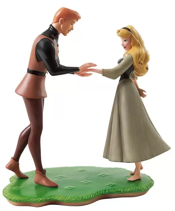 Walt Disney Classic Collection WDCC - Prince Phillip and Briar Rose Chance Encounter