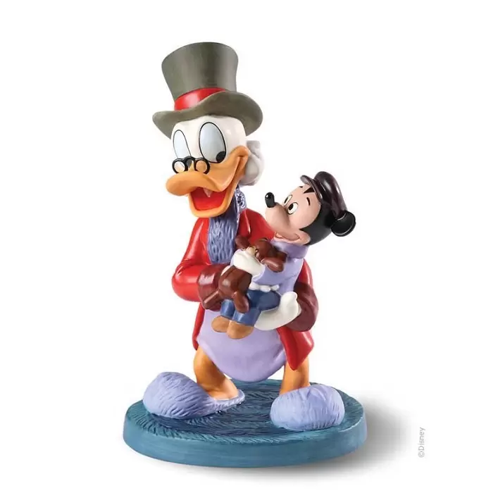 Walt Disney Classic Collection WDCC - Scrooge and Tiny Tim Tidings Of Joy and Goodwill