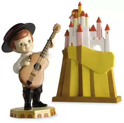 Walt Disney Classic Collection WDCC - Spain Hola Amigos Boy And Aldea Village