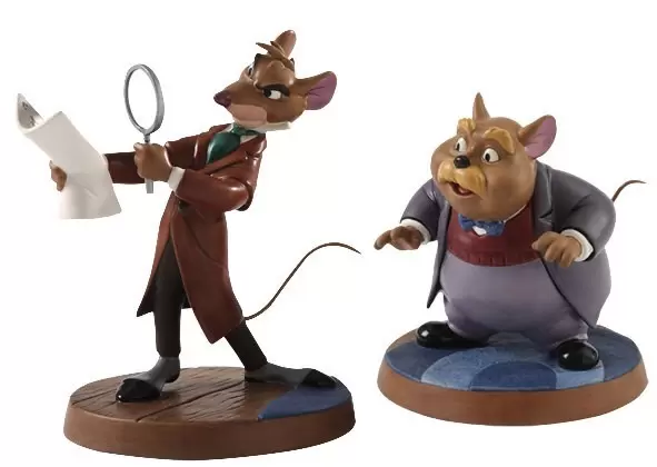Walt Disney Classic Collection WDCC - The Great Mouse Detective Basail & Dr Watson Curious Clue