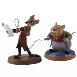 The Great Mouse Detective Basail & Dr Watson Curious Clue