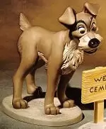 Walt Disney Classic Collection WDCC - Tramp in Love