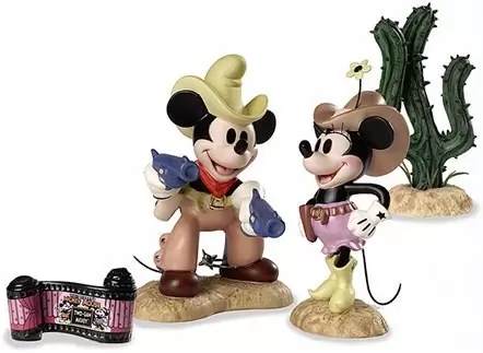 Walt Disney Classic Collection WDCC - Two Gun Mickey Color Set