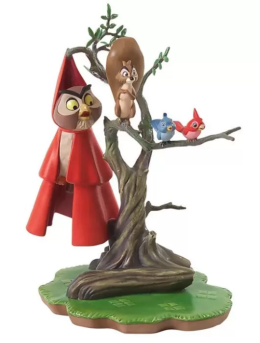 Walt Disney Classic Collection WDCC - Woodland Creatures on Tree Witness to Romance