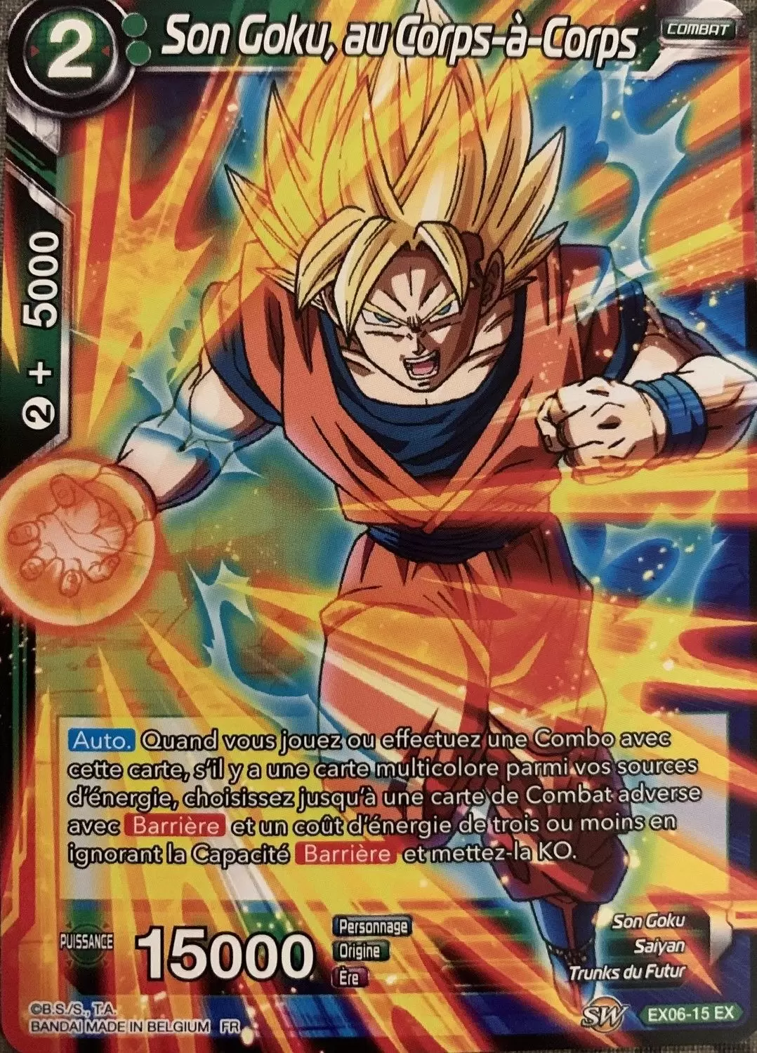 Expansion Set - Premium Pack [EX06] - Son Goku, au Corps-à-Corps