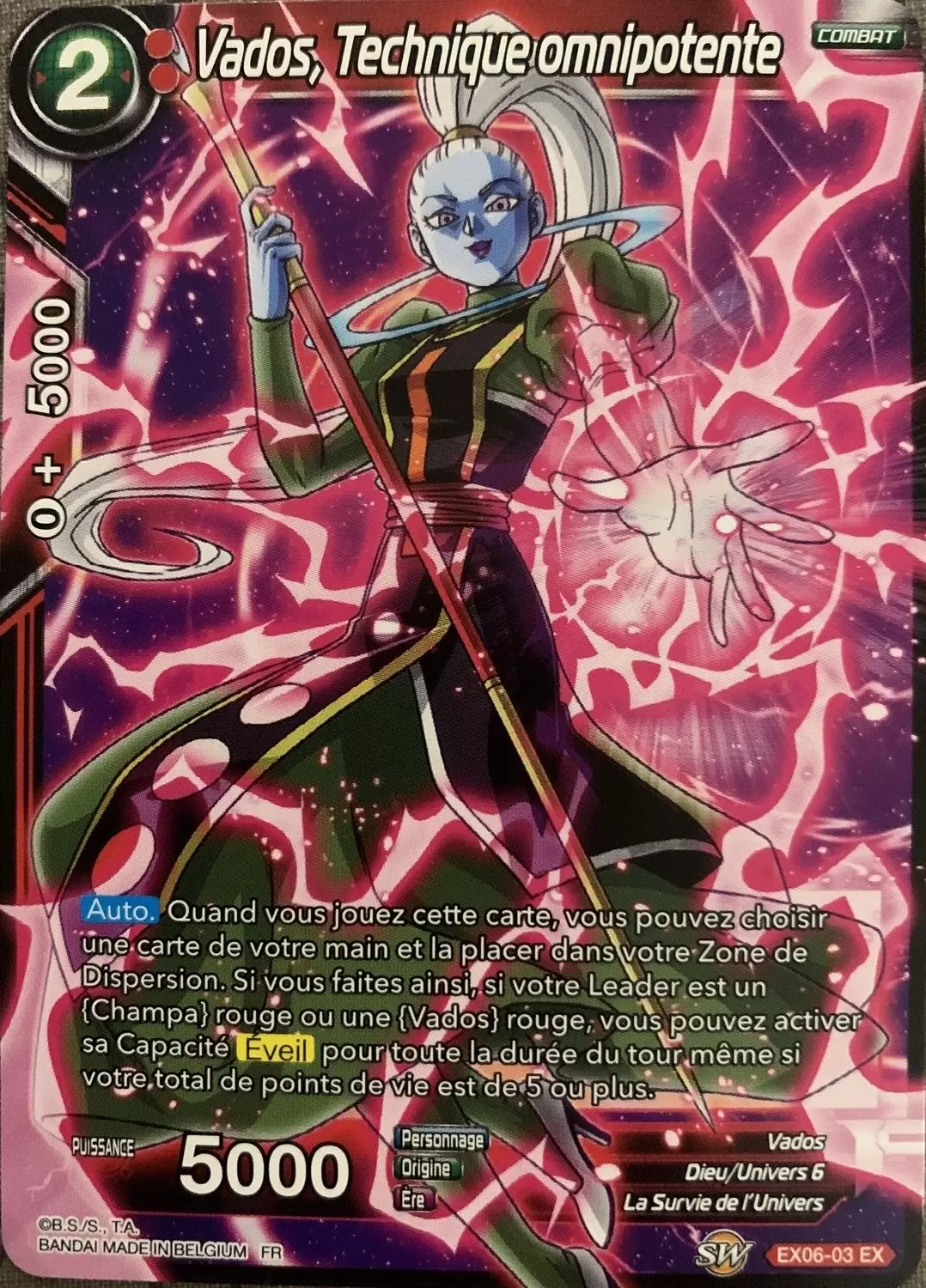 Expansion Set - Premium Pack [EX06] - Vados, Technique omnipotente