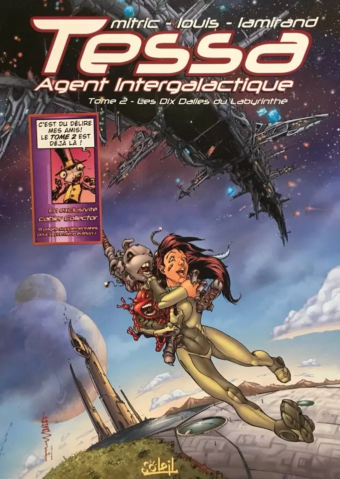 Tessa - Agent Intergalactique - Les Dix Dalles du Labyrinthe
