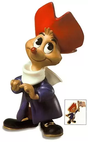 Walt Disney Classic Collection WDCC - Amos Mouse Pint Size Patriot
