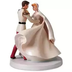 Cinderella & Prince Charming Cake Topper Happily Ever